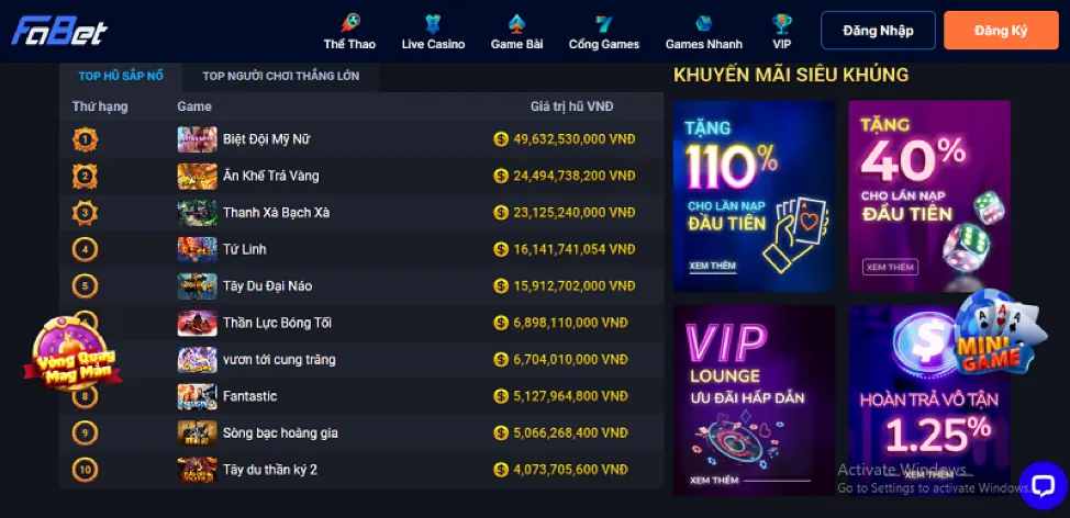 Chương trình VIP Club G088